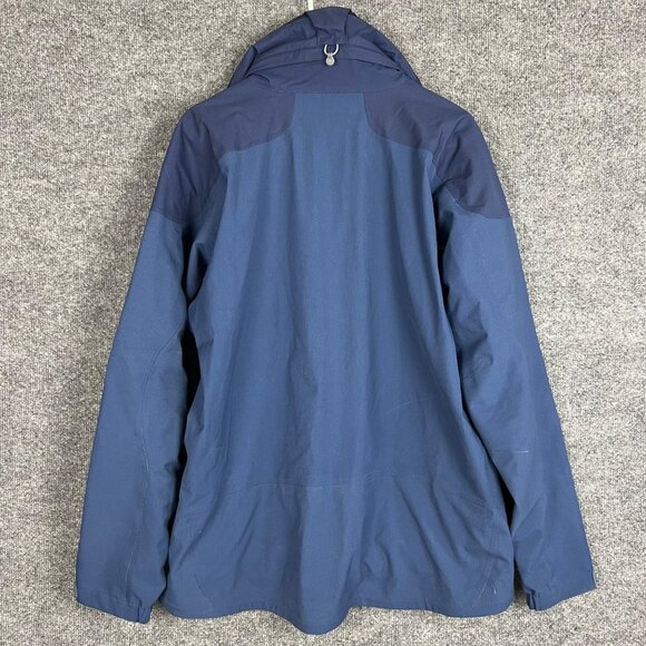 Patagonia blue Full zip pockets Jacket Size M Mesh Lined - Picture 3 of 10